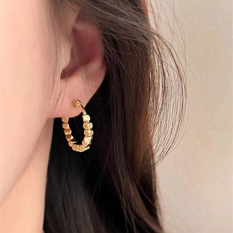 Women's Fashion Temperament Geometric Earrings