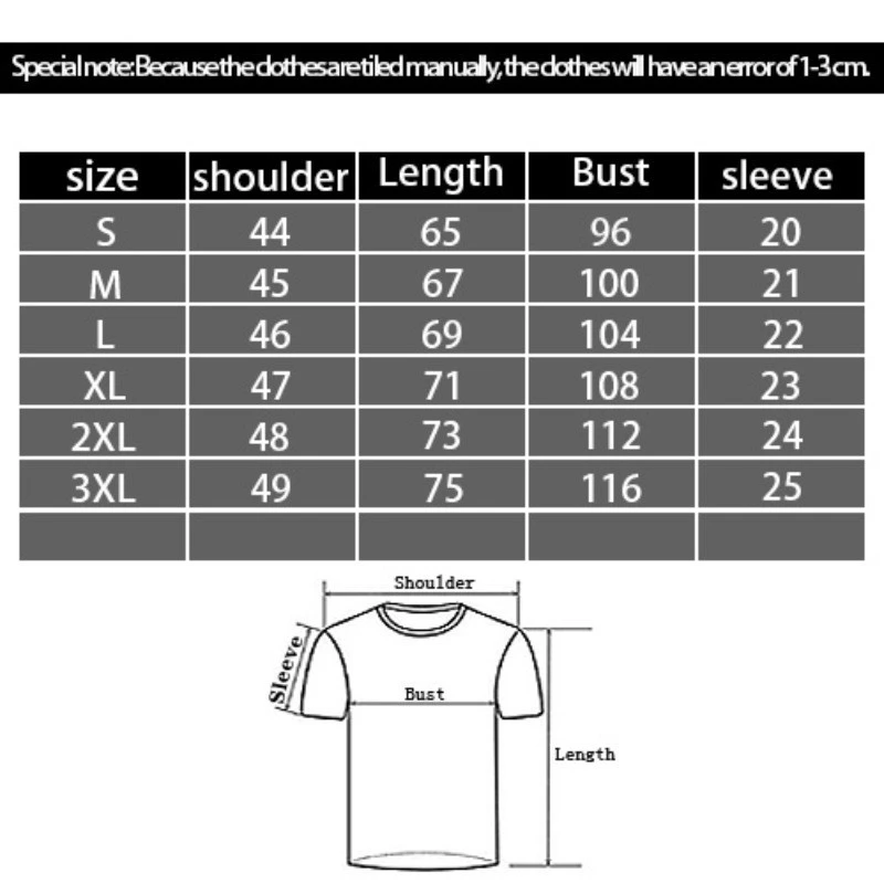 European And American Michelangelo Printed Casual Round Neck T-shirt