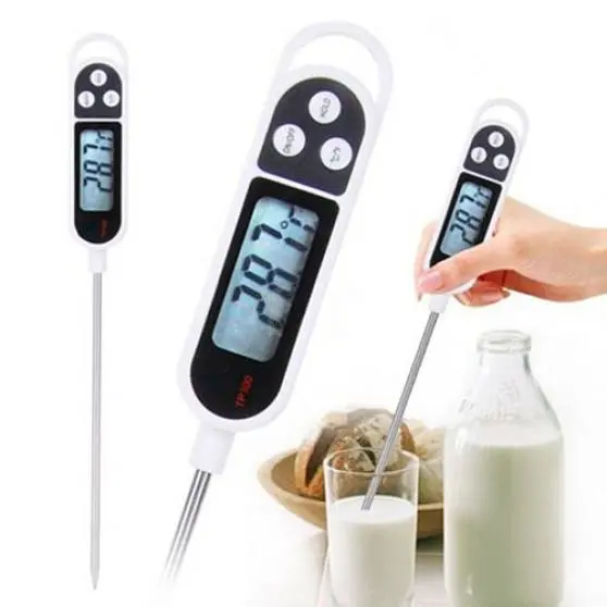 Digital Food Thermometer Kitchen BBQ Cooking Meat Temperature Measure Probe Tool