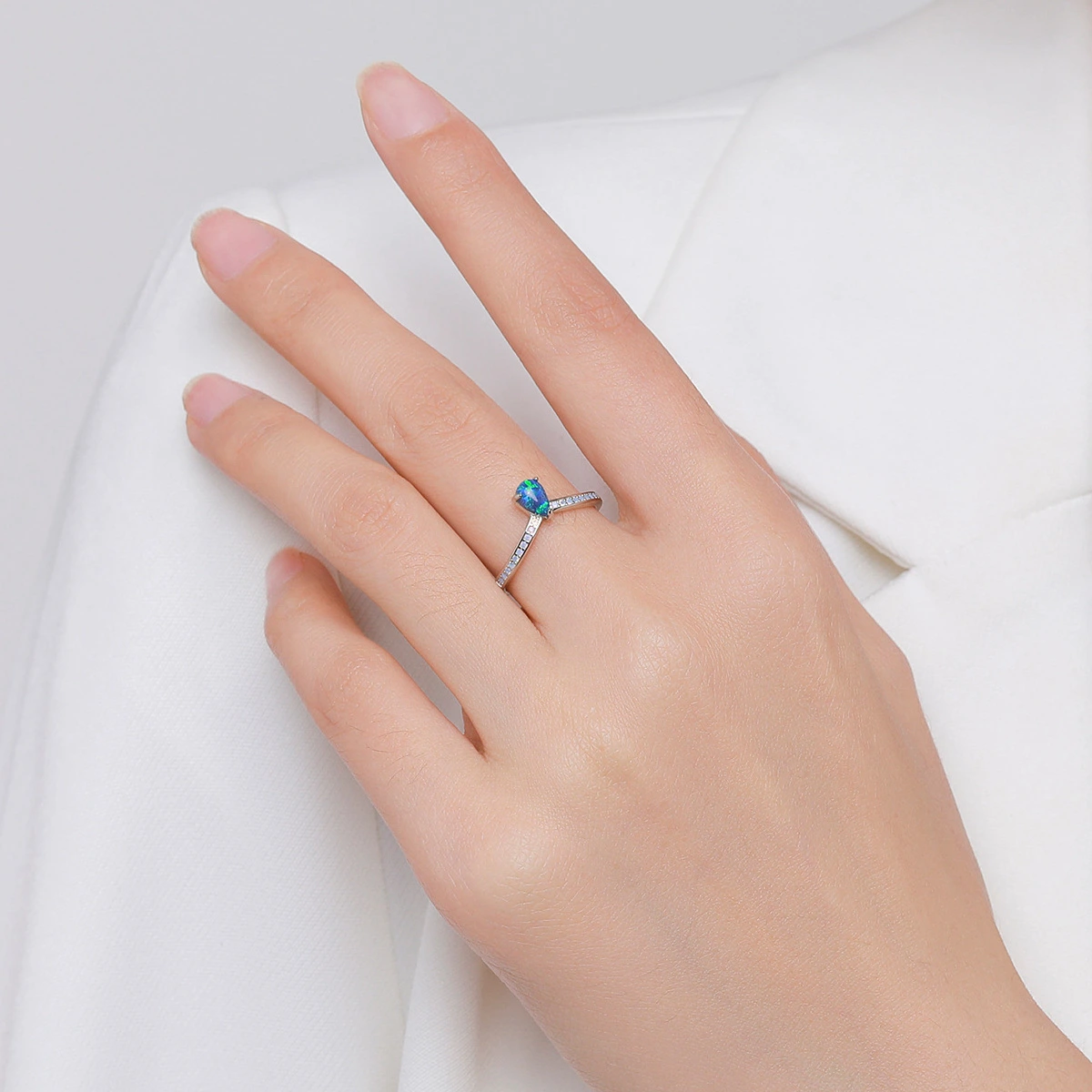 Niche Advanced Design All-match Commute Style Silver Accessories Ring