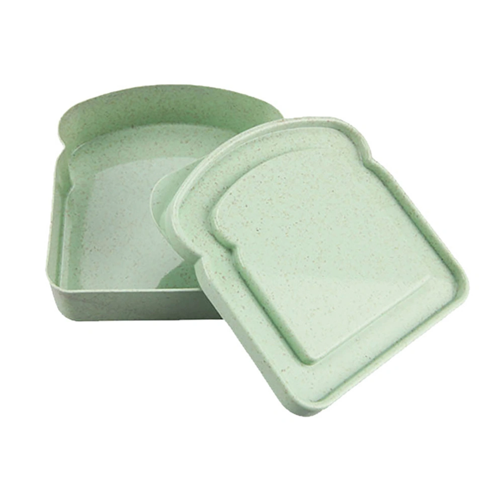 Toast Shape Sandwich Box, Toast Fresh-Keeping Container for Lunch