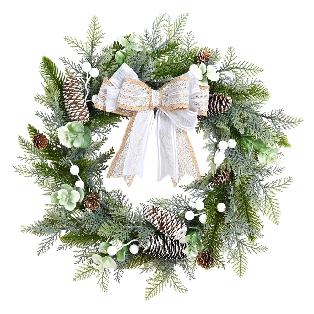 Christmas Wreath, Holiday Indoor Outdoor Garland Hanging Party Favor