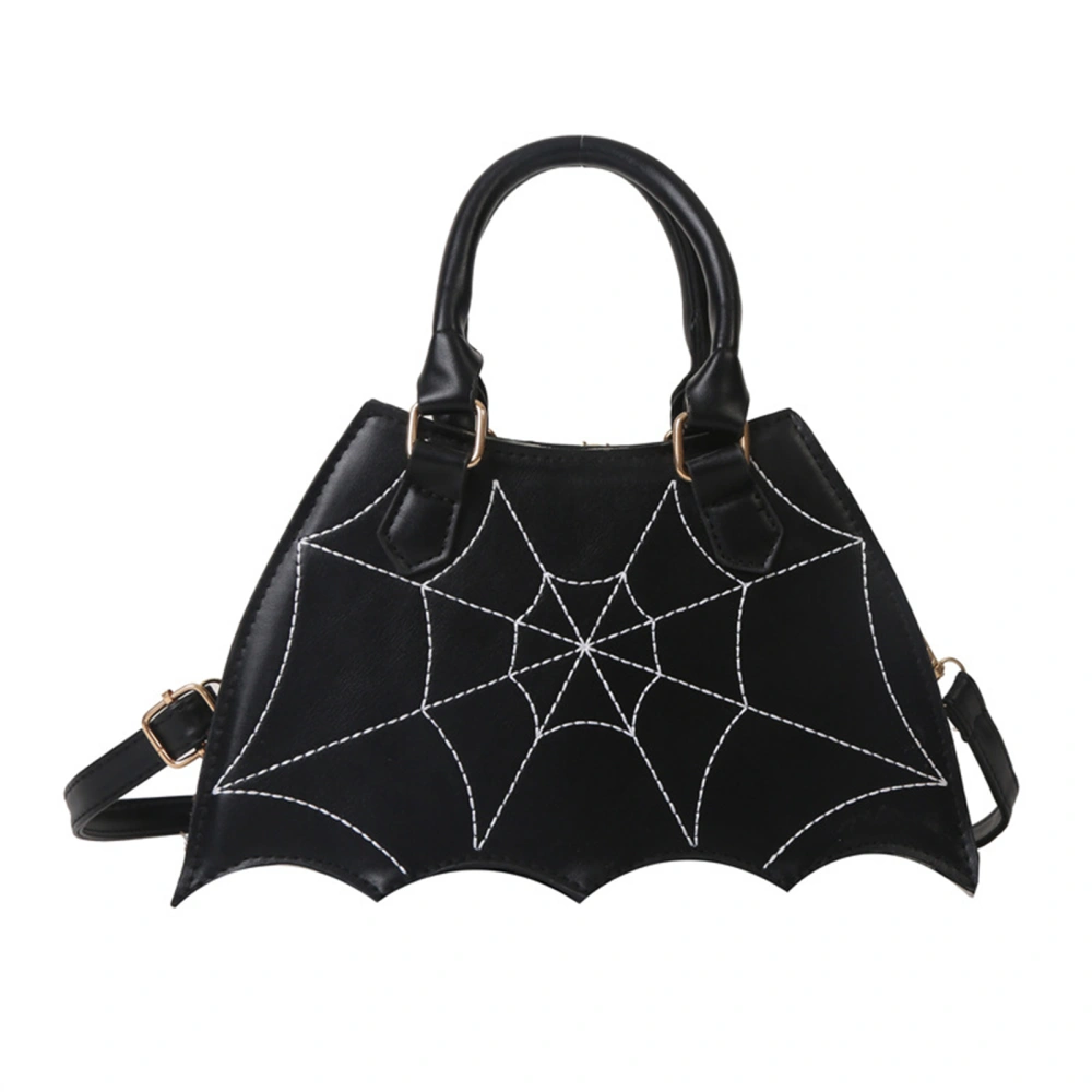 Women Halloween Bat Purses Lightweight Spider Web Shoulder Bags