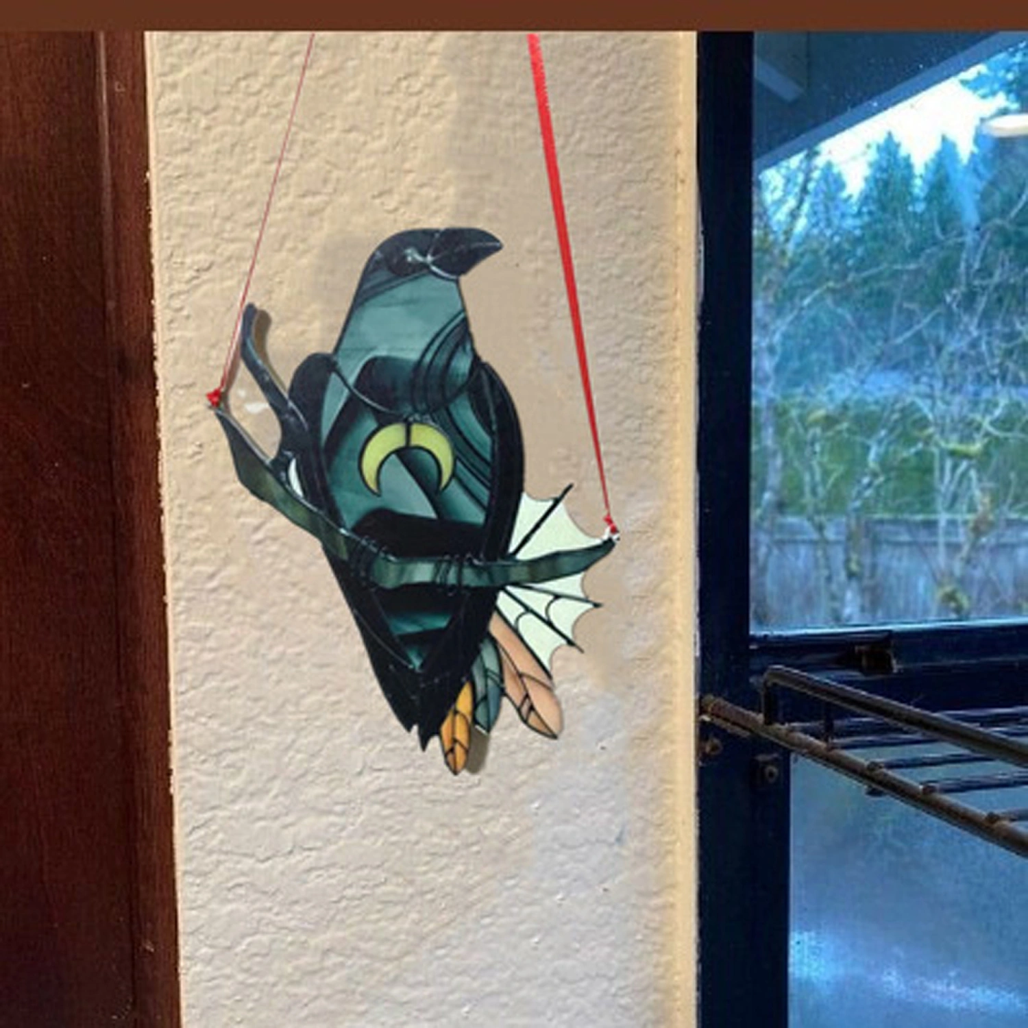 Halloween Crow Mysterious Decorative Hanging Ornament Party Favor Gift