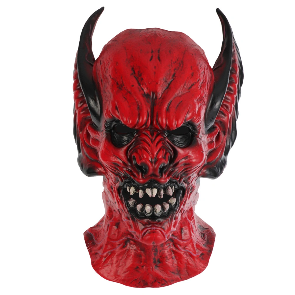 Bat Halloween Headwear, Flexible Devil Facewear Party Prop for Cosplay