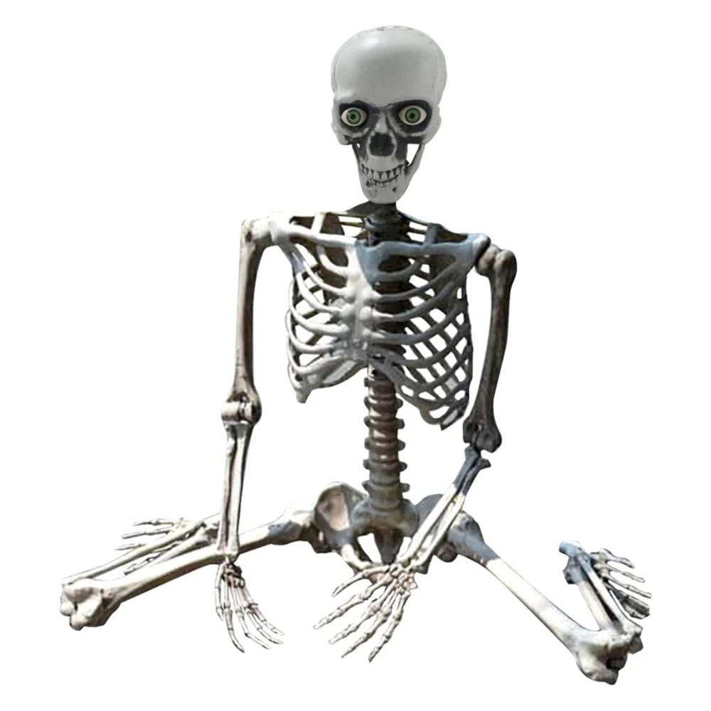 Halloween Spooky Human Skeleton Ornament Horror Holiday Prop