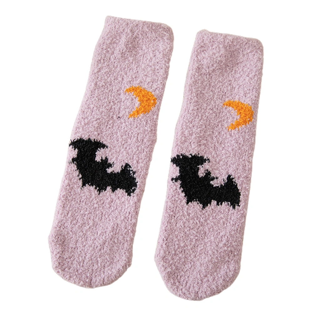 Women Men Fuzzy Socks Fluffy Winter Warm Socks for Halloween