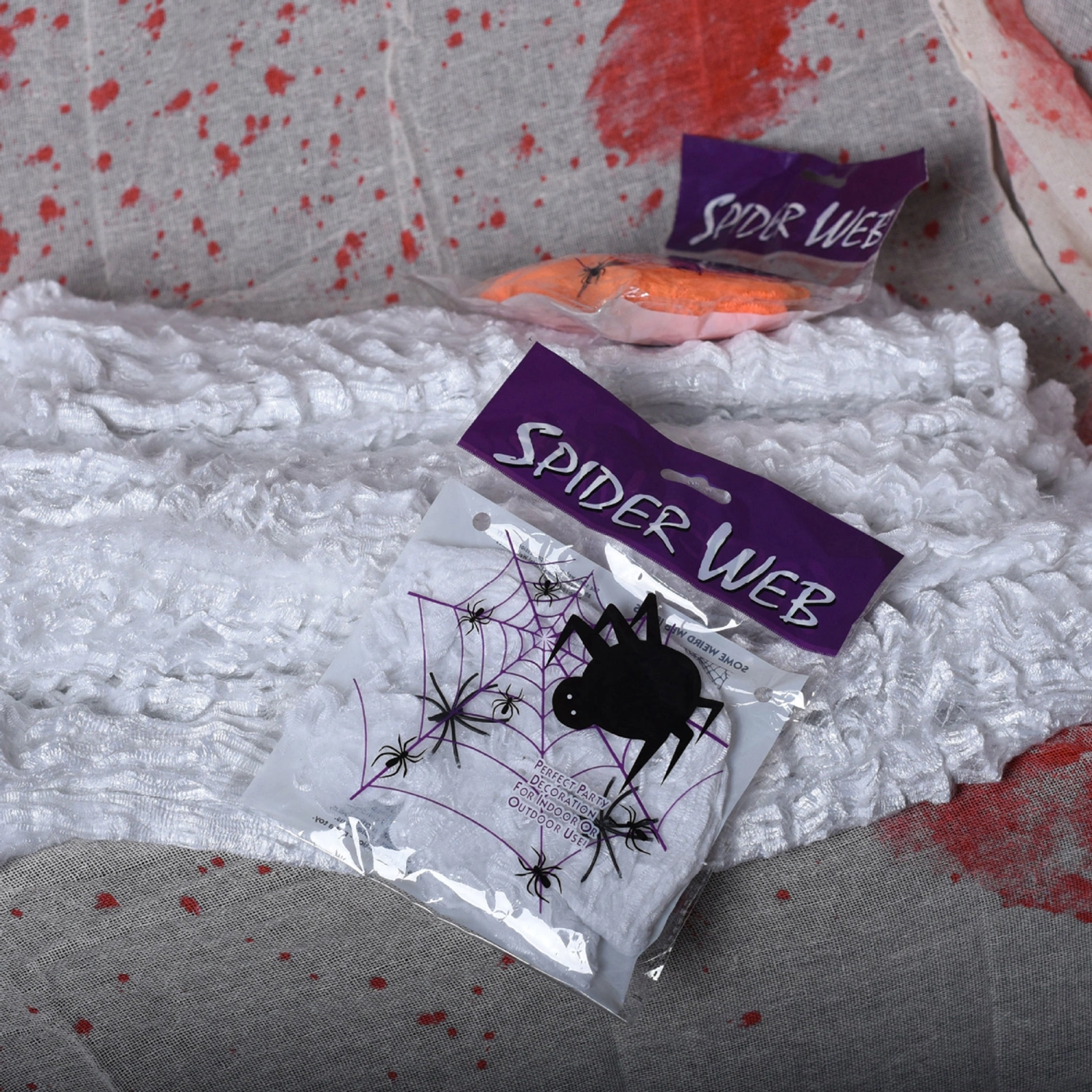 Halloween Spider Web Decorations Halloween Ornament for Haunted House