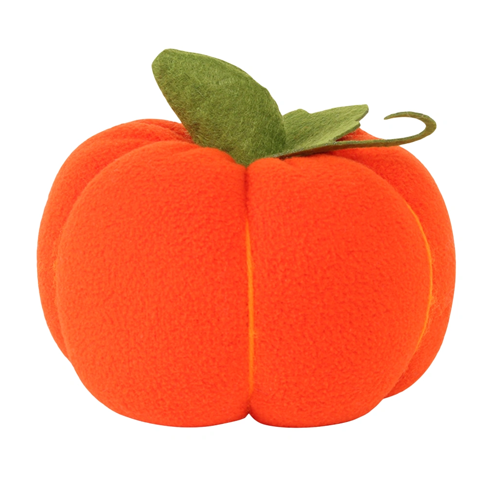 Halloween Fuzzy Pumpkin Toy Cute Simulation Pumpkin Plush Toy