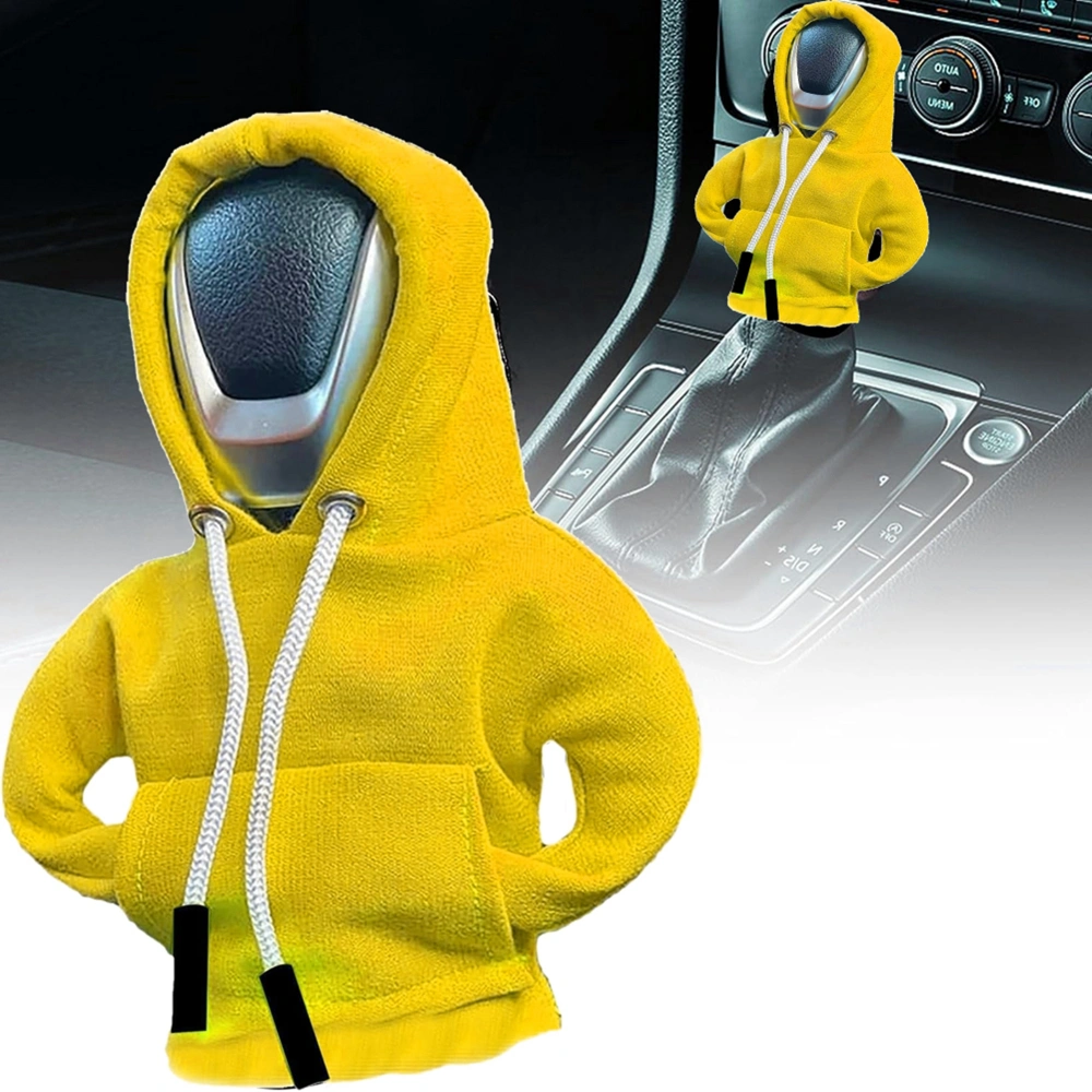 Car Shift Knob Hoodie, Gear Shift Knob Cover Interior Accessories