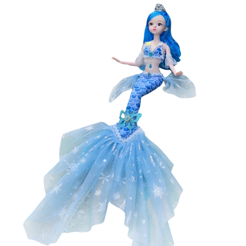 Mermaid Barbie, 45cm Transformable Princess Doll Toy Birthday Gift