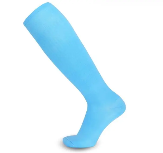 Soccer Socks Stretchy Knee High Tube Socks Colorful Football Socks