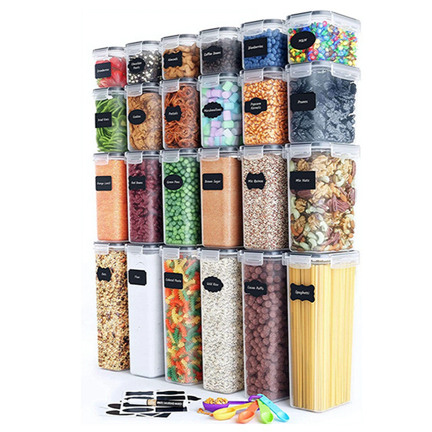 Rice Storage Container Food Holder Bin Airtight Dispenser for Flour 