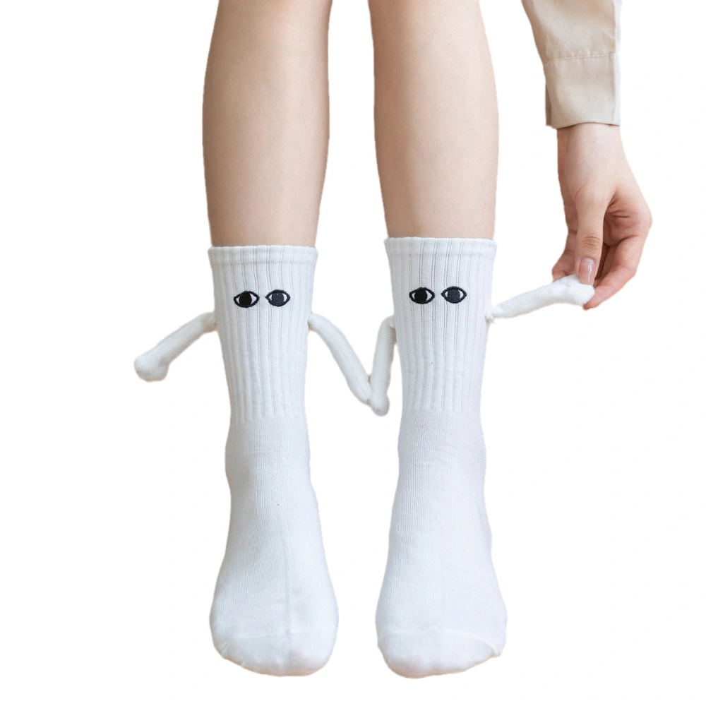 Couple Socks for Men Women Magnetic Hand in Hand Socks Cotton Socks