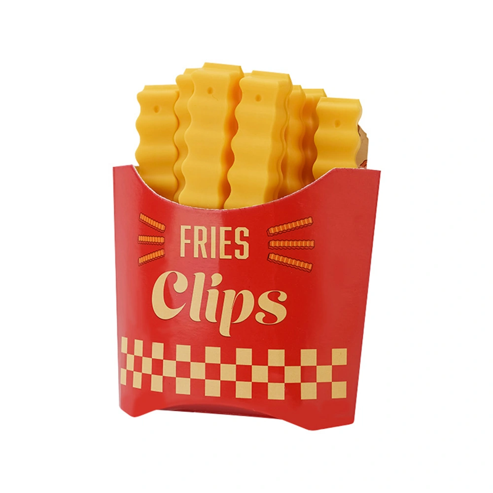 Sealing Clips for Food Storage French Fries Shaped Bread Bag Clips 