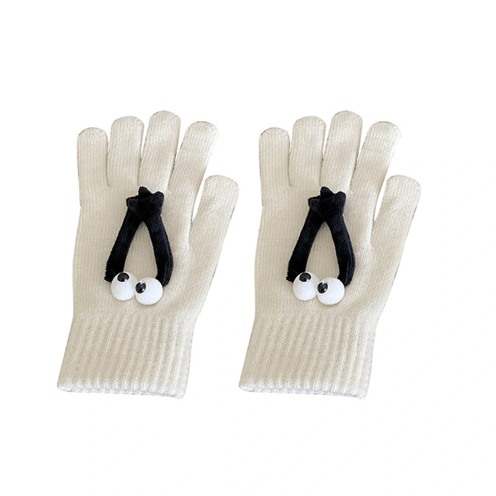 Funny Holding Hands Gloves Winter Warm Touchscreen Knit Gloves