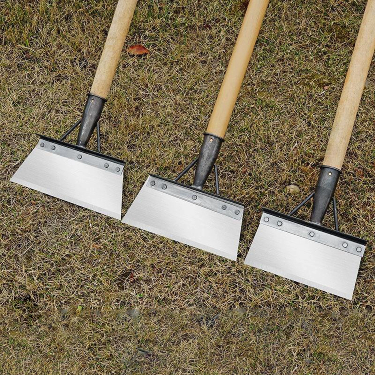 Garden Shovel Multi-Functional Steel Flat Shovel Garden Spade