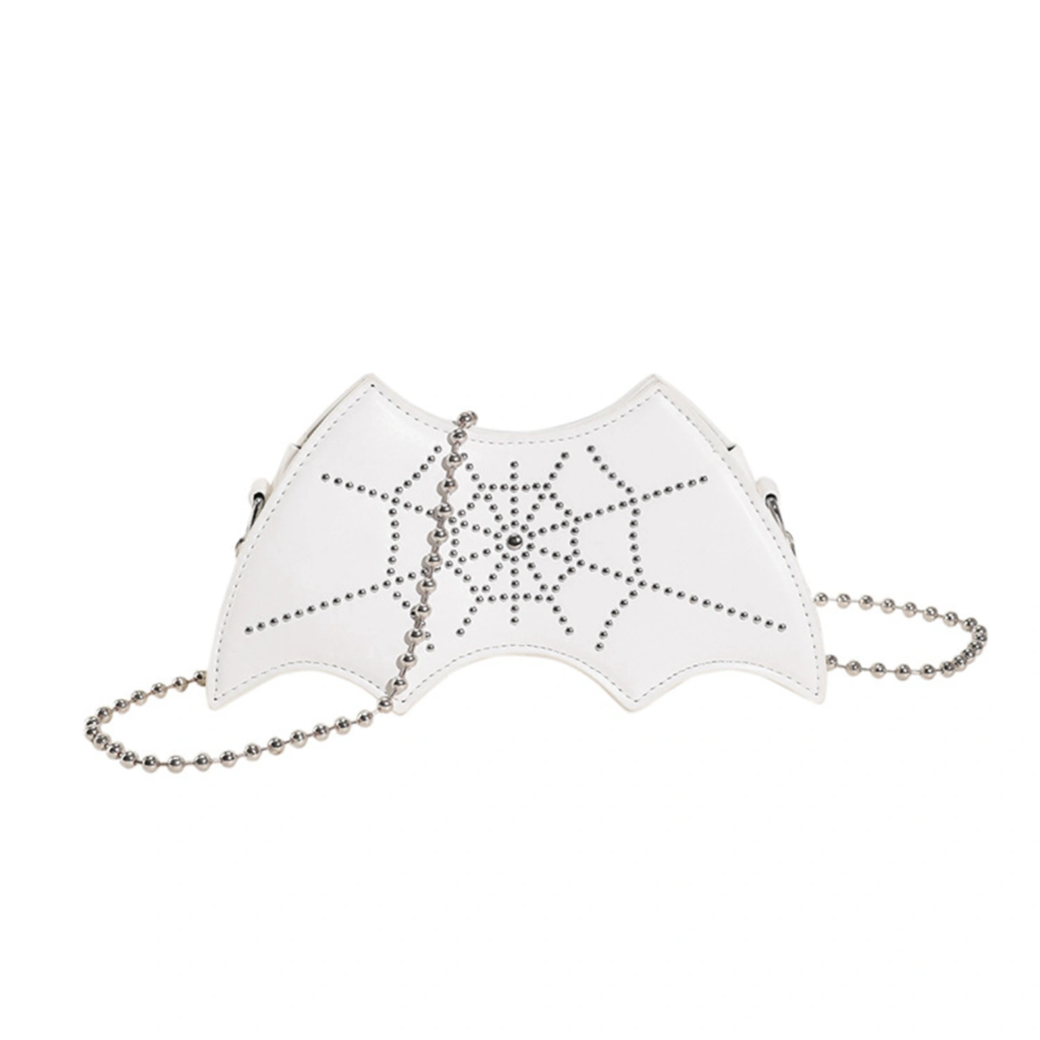 Fashion Halloween Bat Shoulder Bags for Women Punk Crossbody Bag