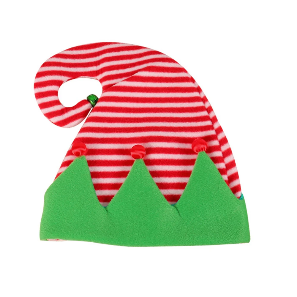 Santa Hats for Adults and Kids Christmas Cap Stripe Santa Hats