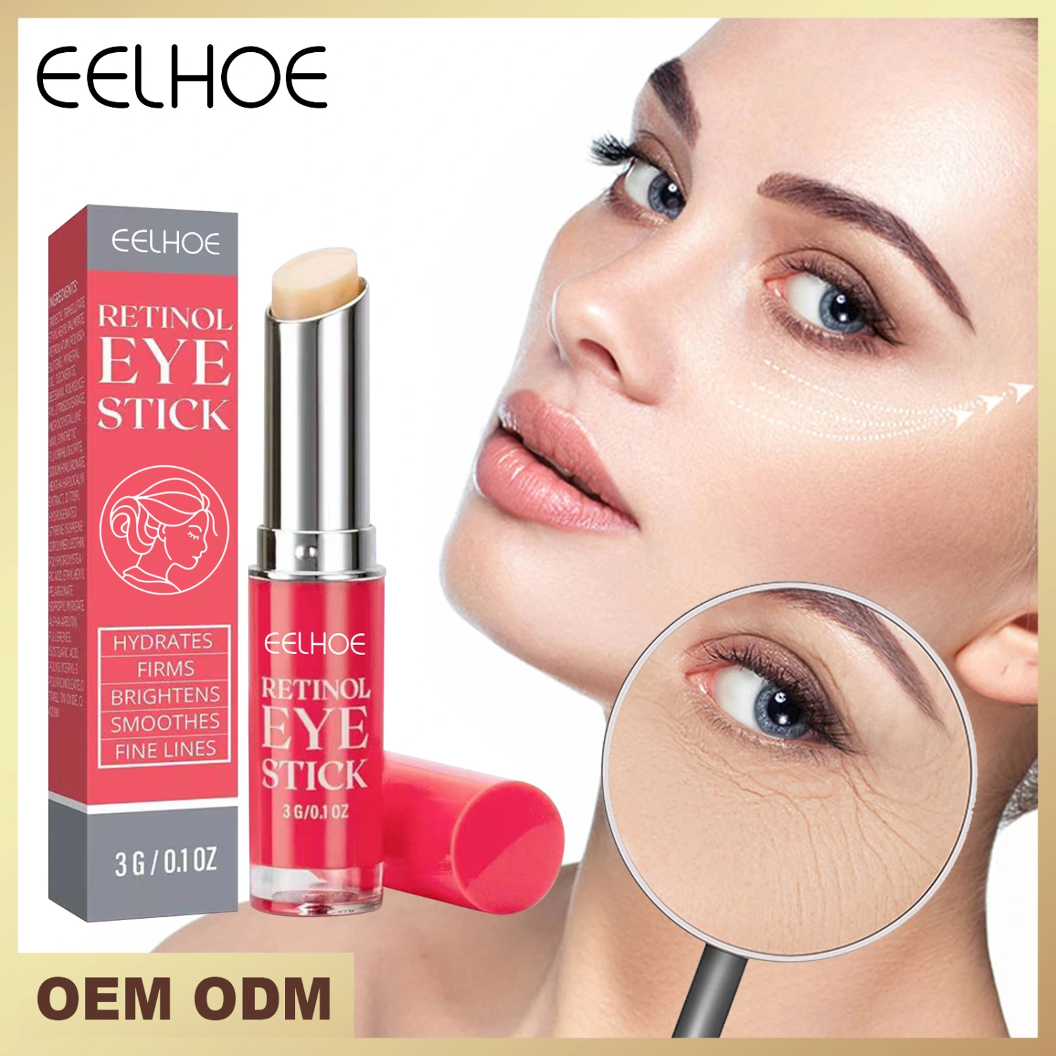 Retinol Eye Stick Brightening Under Eye Cream Eye Balm Stick