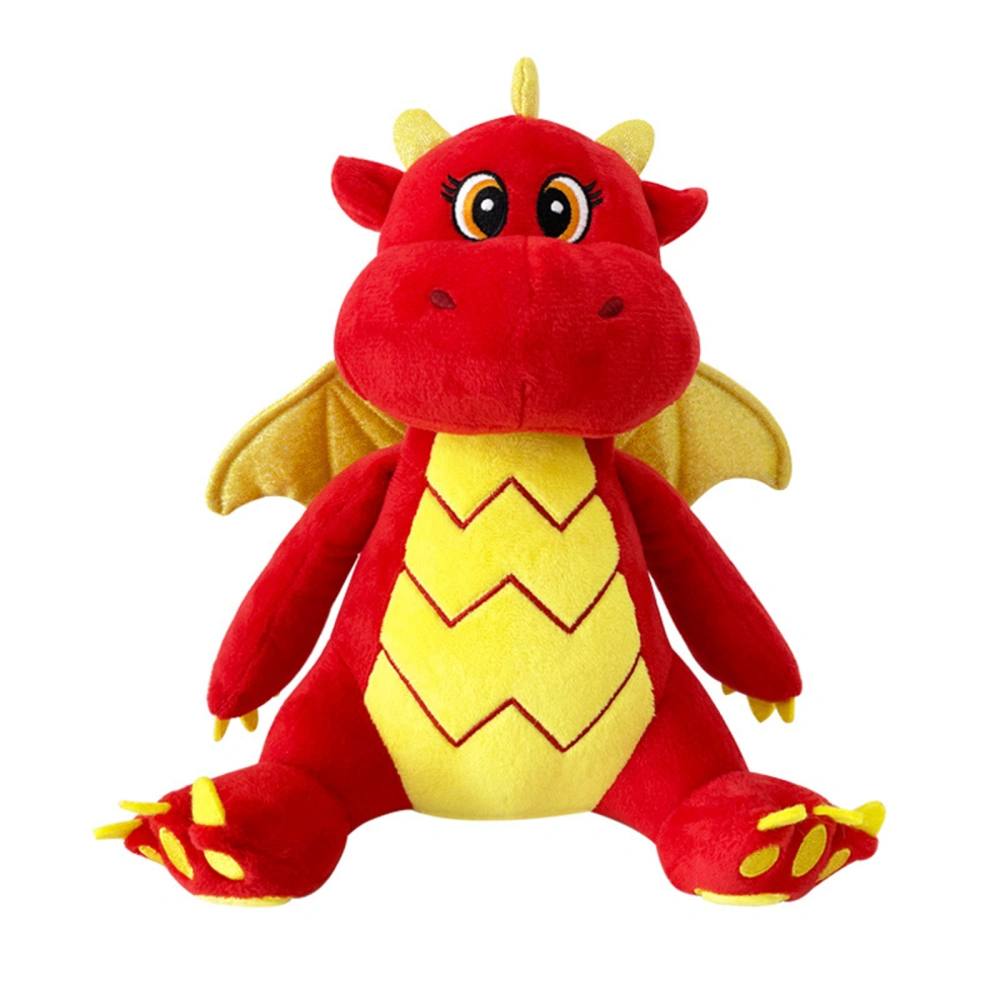 Cartoon Dragon Plush Doll, Cute Soft Stuffed Toy Birthday Gift