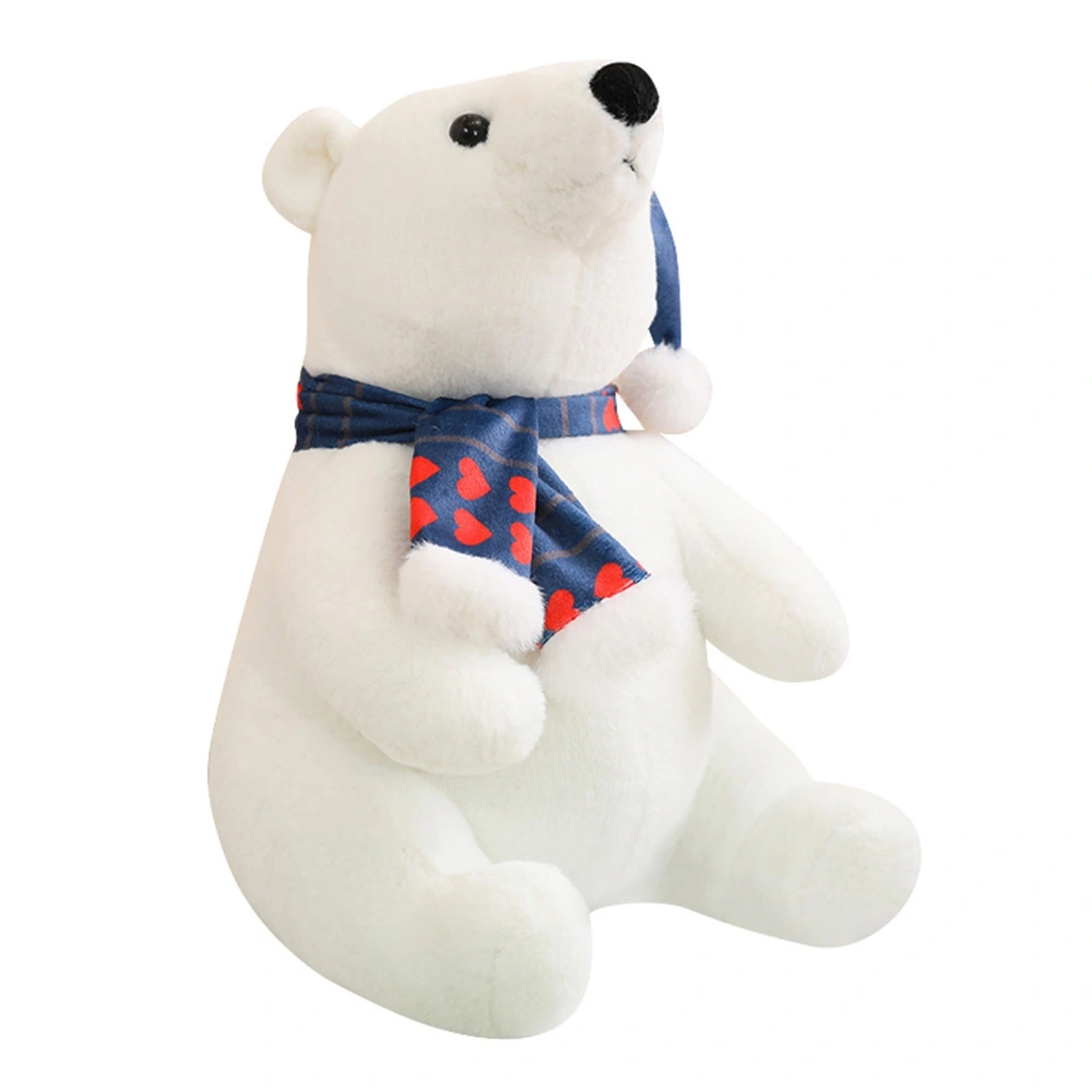 Cute Polar Bear Plush Toy Throw Pillow Stuffed Cartoon Animals Dolls