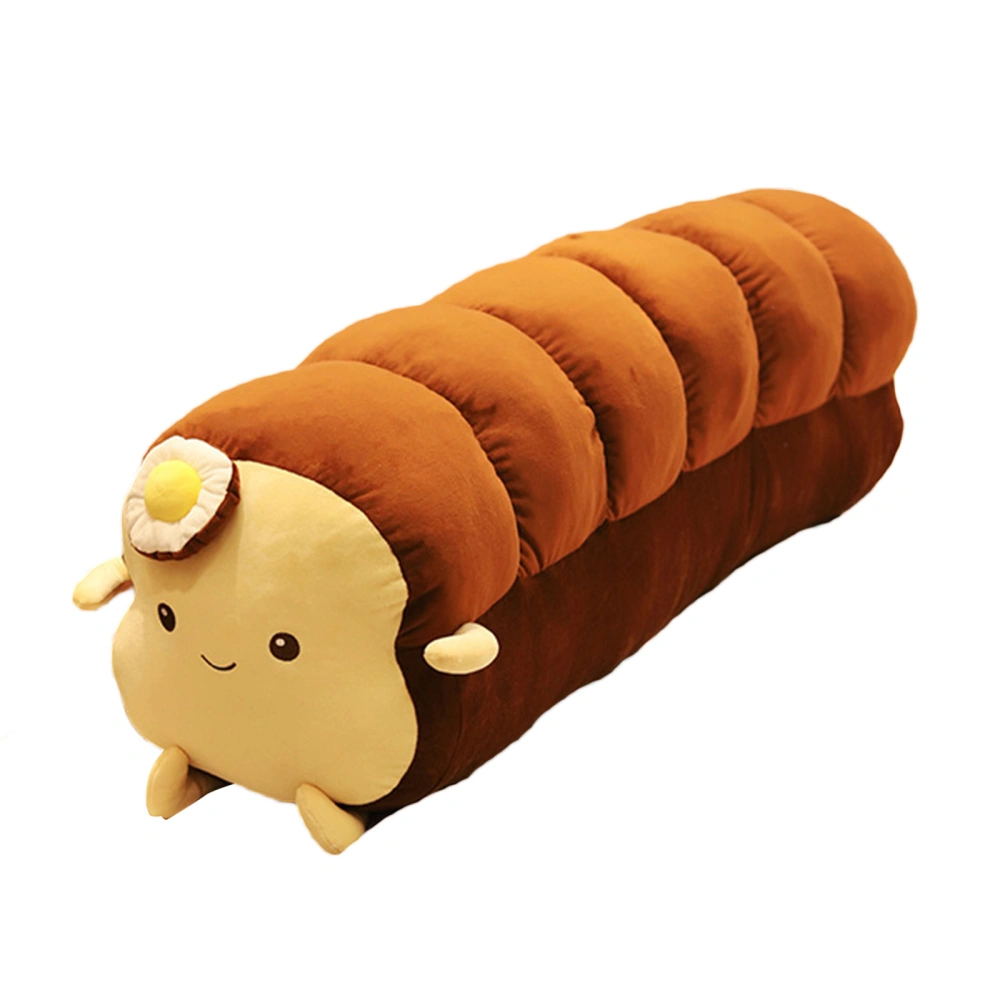 Cute Toast Pillow Funny Bread Stuffed Animal Plush Toy Soft Cushion