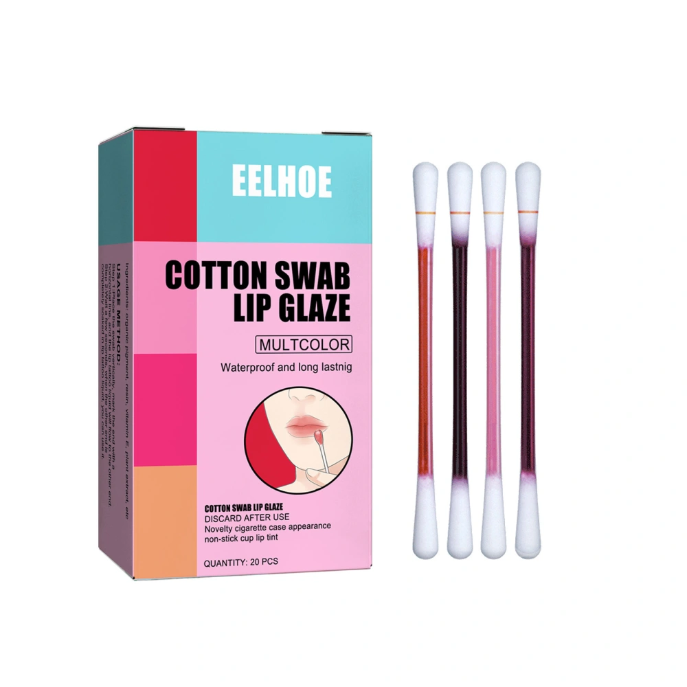 Lipstick Cotton Swab Non-Stick Tattoo Lipstick Cotton Swab Lip