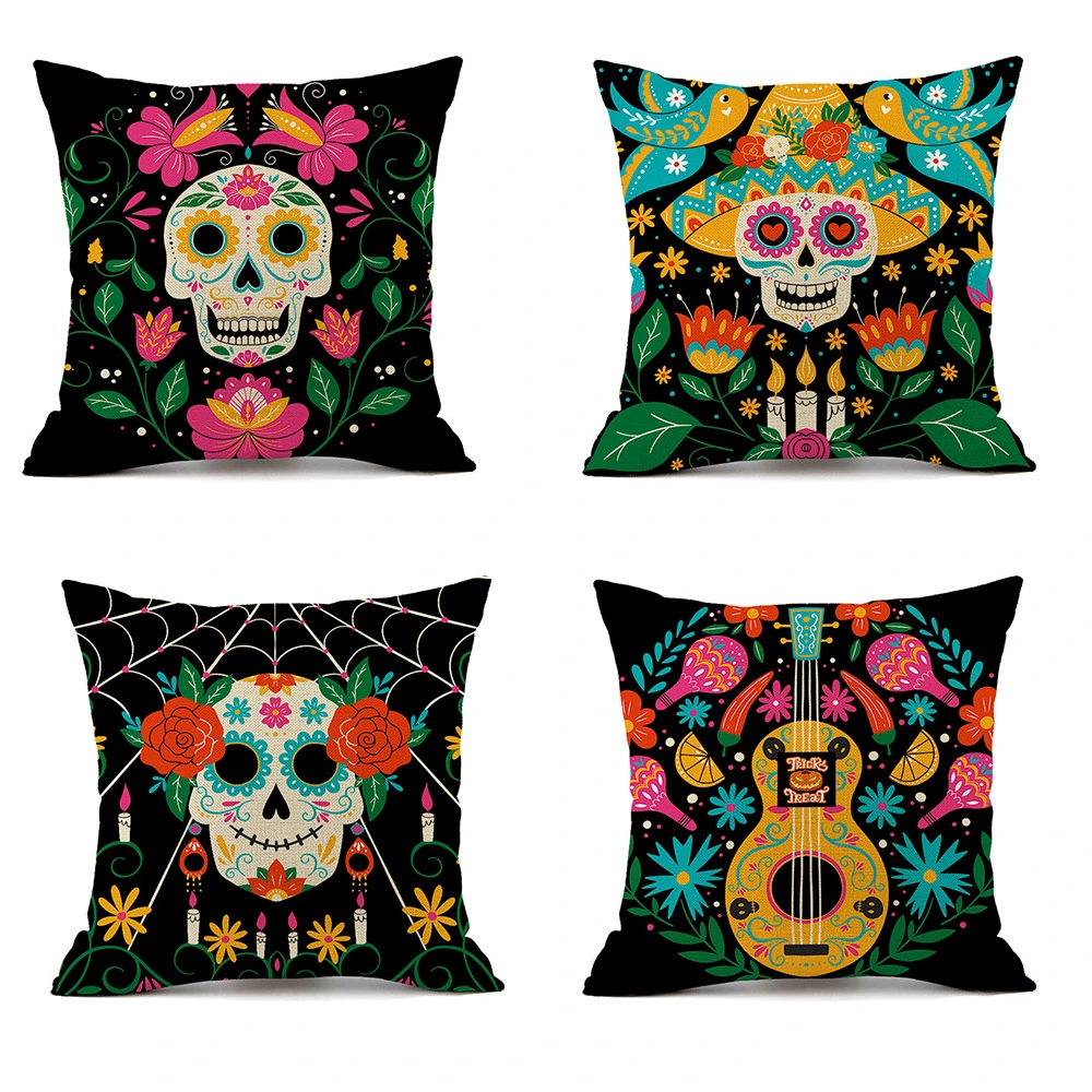 Halloween Horror Theme Party Decoration Printed Pillowcase