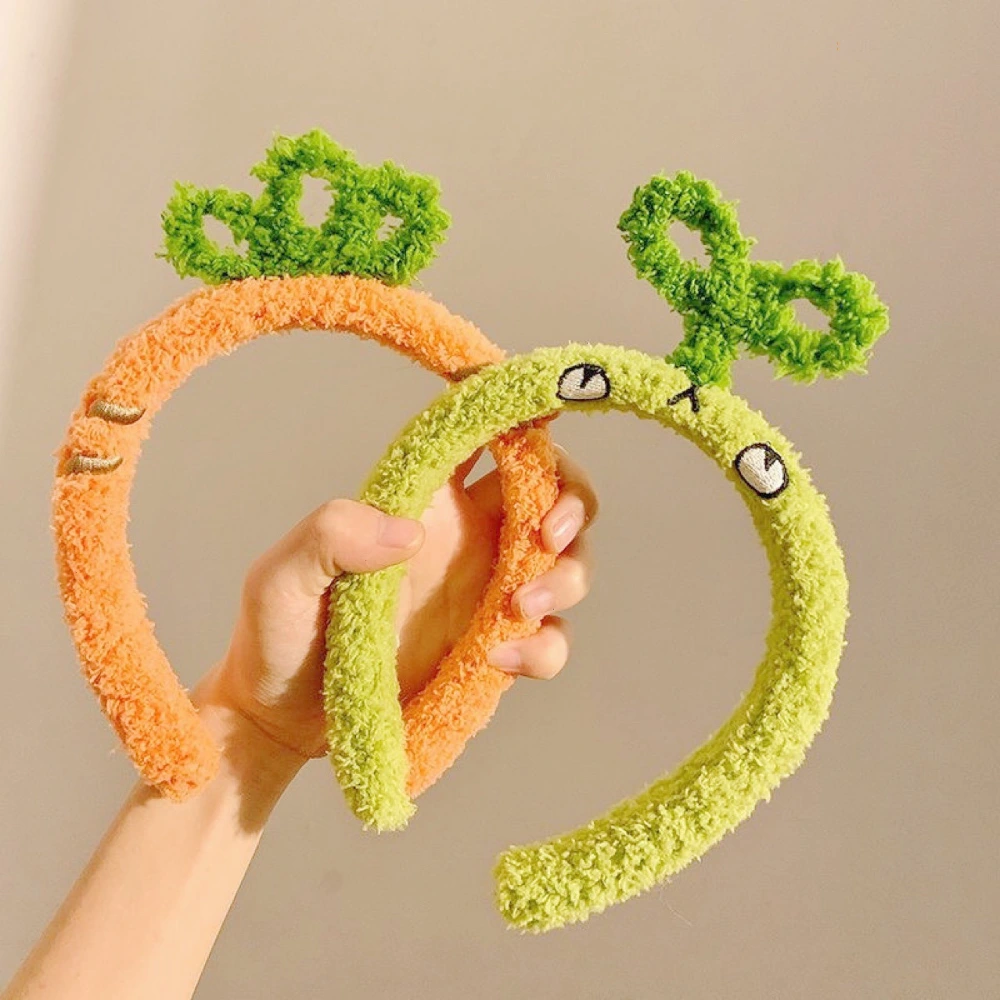 Cute Cartoon Plush Carrot Headband