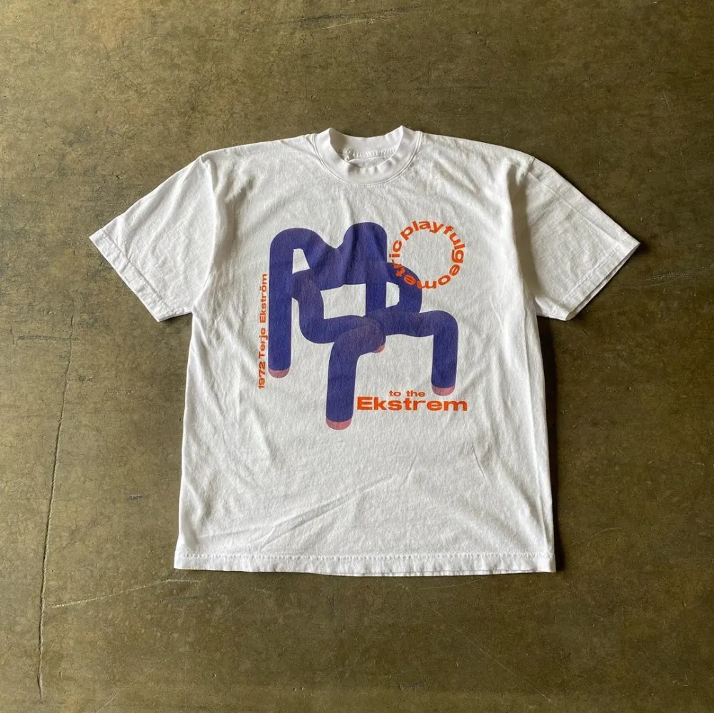 Spider Chair Couple Loose Casual Short Sleeve T-shirt