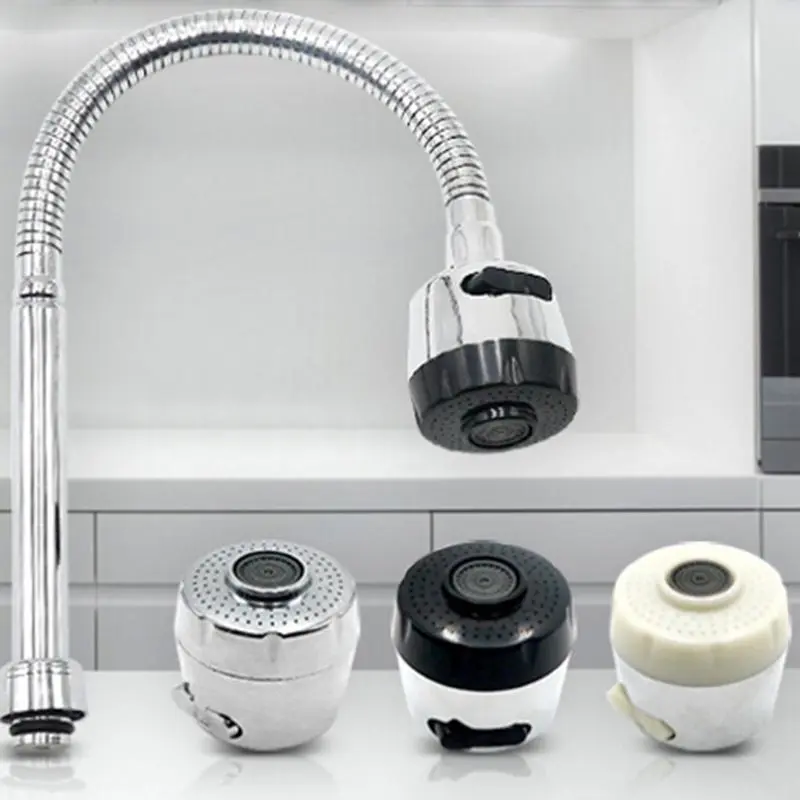 Splash-proof Bubbler Kitchen Faucet Aerator Water Bubbler Shower Nozzle Two Water Mode Filter