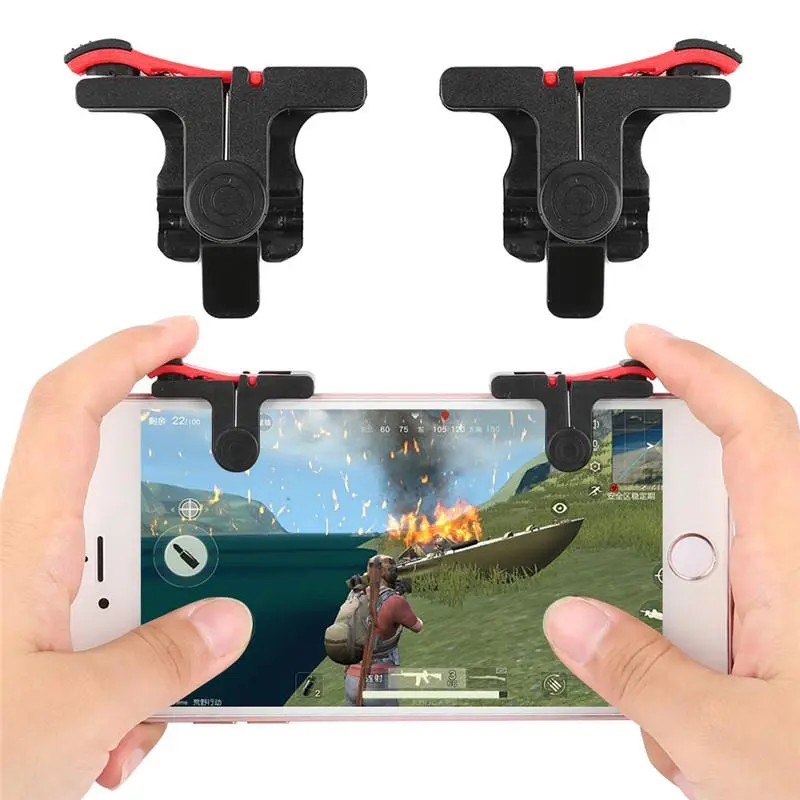 Phone Gamepad Trigger Fire Button Aim Key L1R1 Shooter Controller PUBG FUT1 1Pair