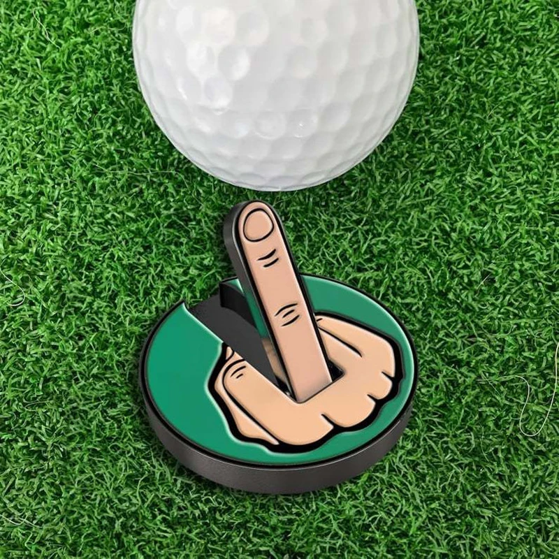 Funny Middle Finger Golf Marking Pen