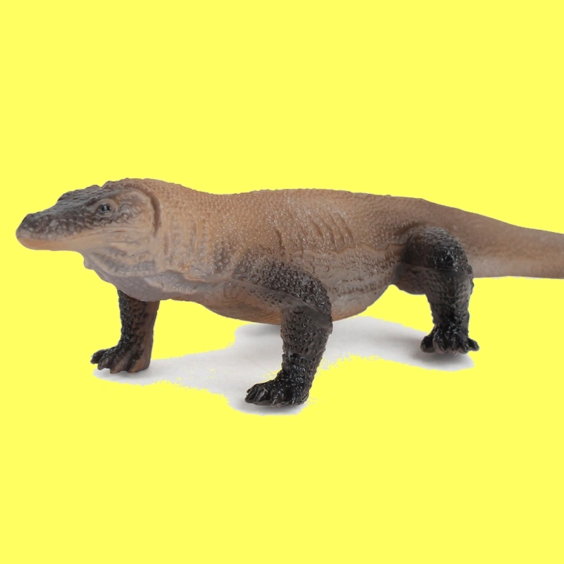 Solid Static Komodo Dragon Plastic Decorations