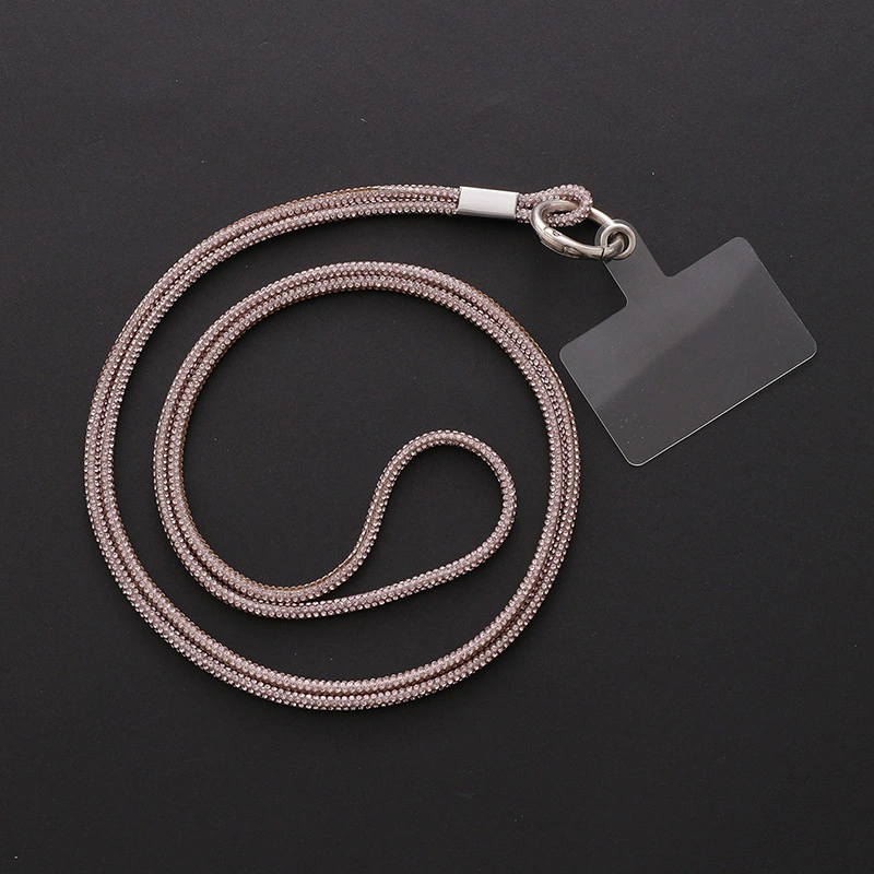 Drop Resistant Rhinestone Phone Lanyard