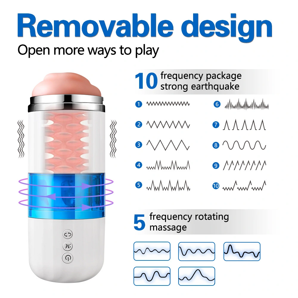 Automatic Rotating Vibration Exercise Stroking Cup For Men