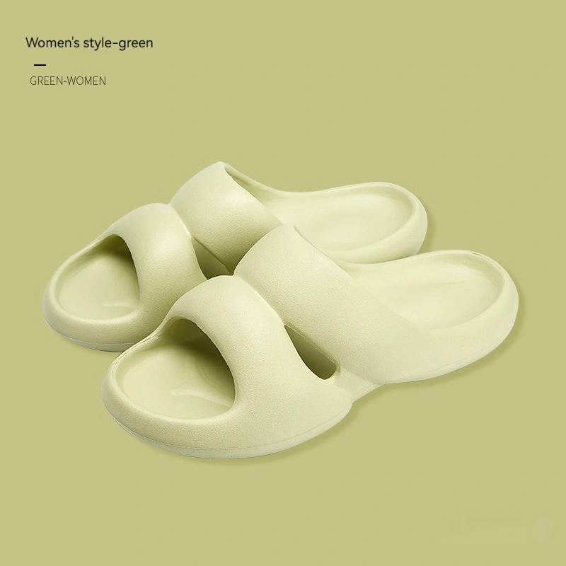 Summer Women's Bathroom PlatformIndoor Couple's Home Slippers