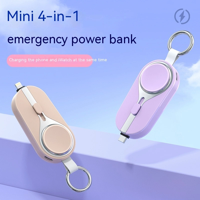 Solar Mini Keychain Power Bank