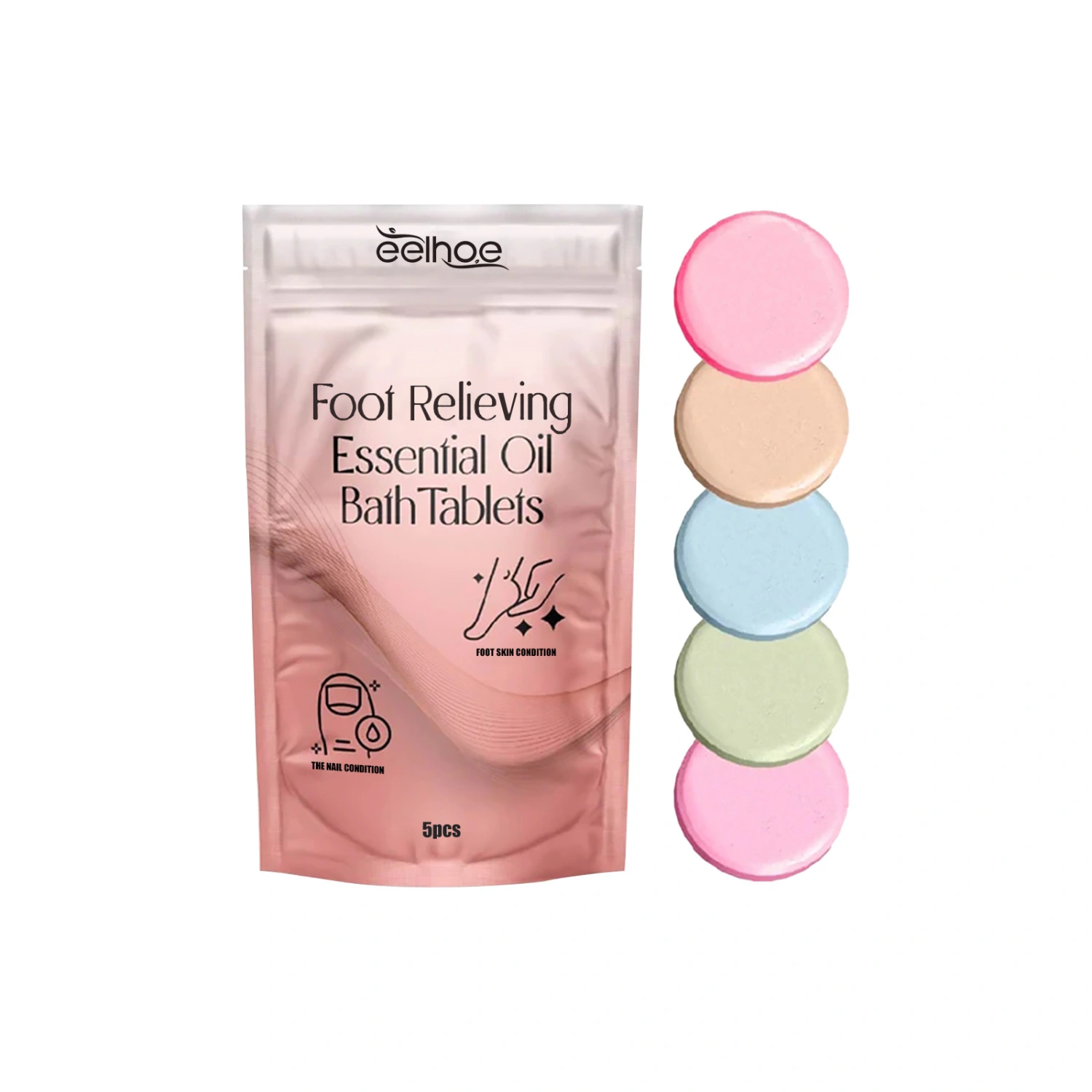 Foot Soak Tablets,Essential Oil Foot Tablets, Foot Effervescent Tablet