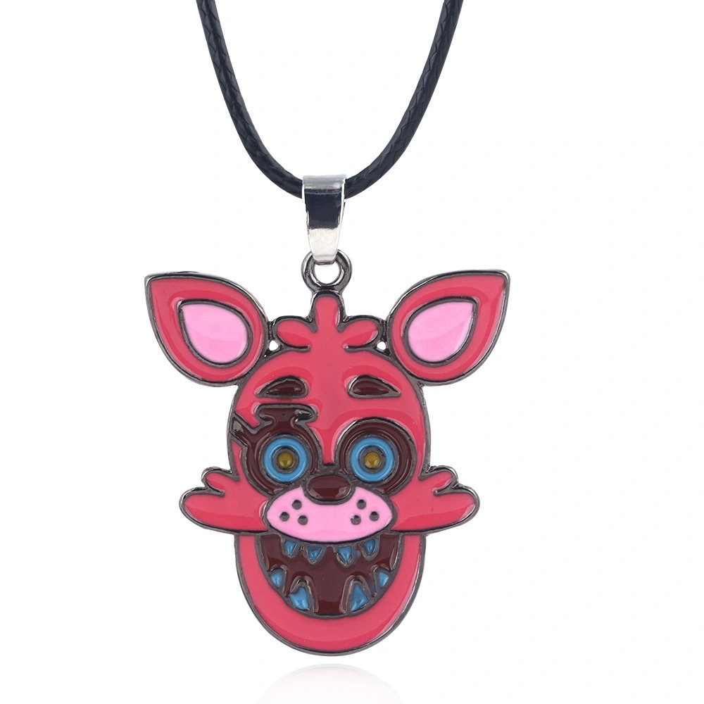 Cute Necklace Cartoon Animal Figure Pendant Necklace Brooch Gift