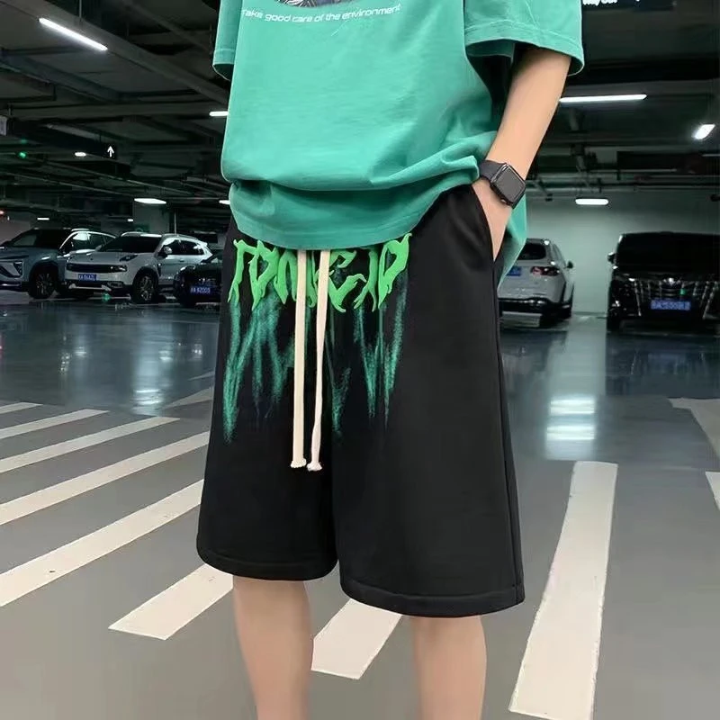 Men's High Street Hip Hop Loose Casual Trend Sports Pants