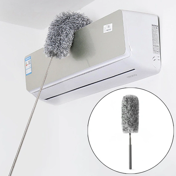 Washable Dusting Brush Extendable Duster Feather Dusters Telescopic Long Handle Microfiber Cleaning Brush for Car Home Office Household Cleaning Tool