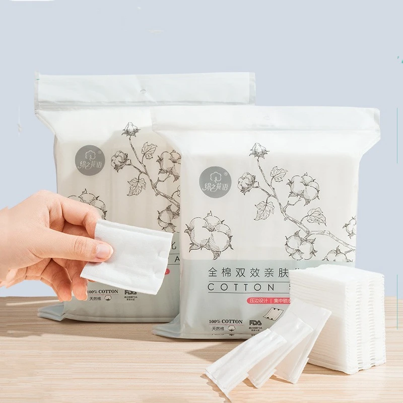 Wet Compress Cotton 222 Pieces Disposable Cotton Puff