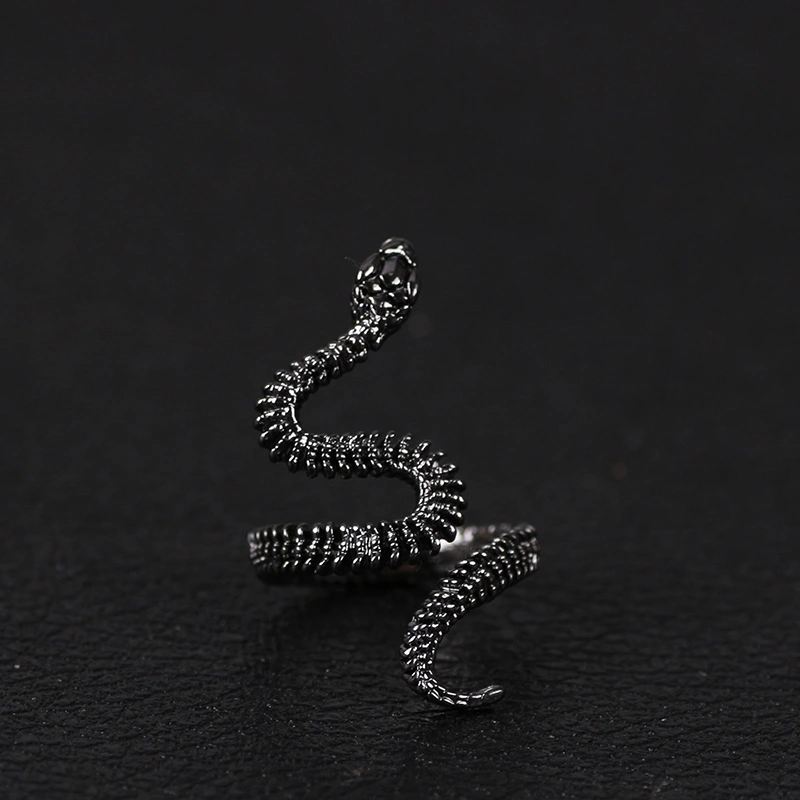Index Finger Antique Snake Ring Hip Hop Punk
