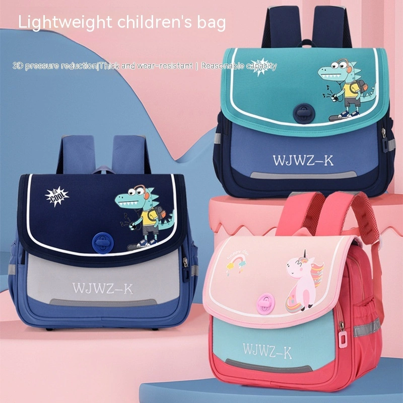 Kindergarten Children's Horizontal Cartoon Schoolbag