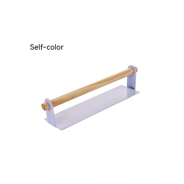 Adhesive Wall Hanging Towel Bar Punch-free Iron Towel Rack Kitchen Rag Rack Towel Rack
