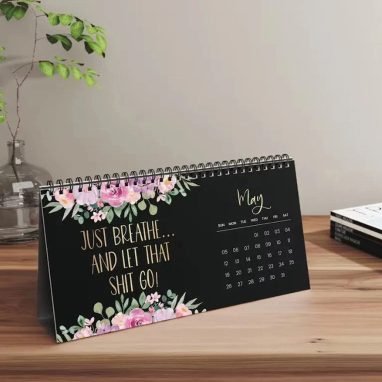 2024 Wall Calendar for Tired-Ass Women, Funny Monthly Calendar