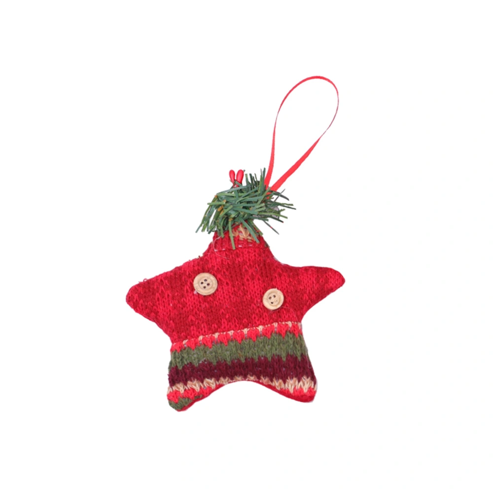 Christmas Tree Pendant Cute Cloth Socks Hanging Decoration for Party