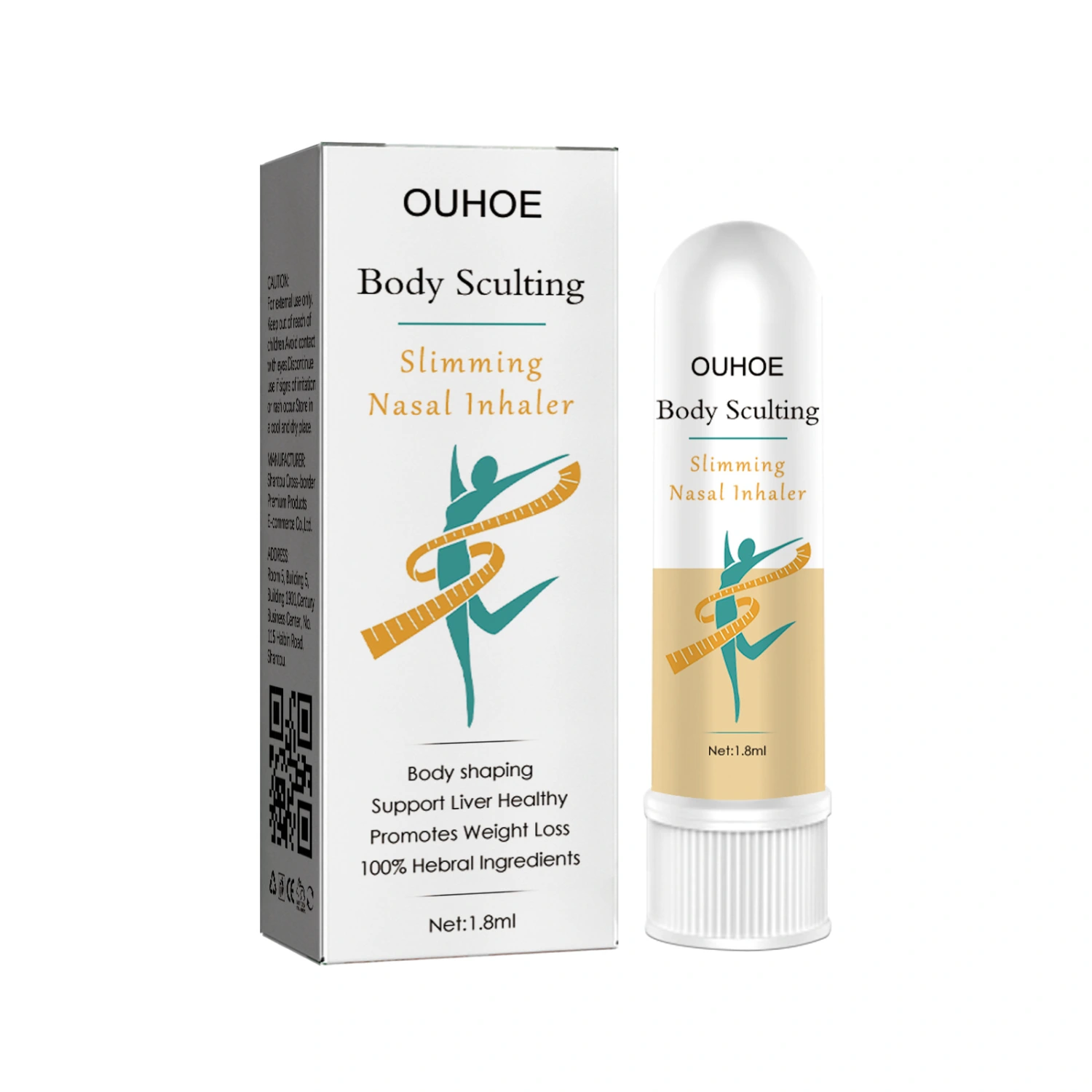 Body Slimming Nasal Inhaler Weight Loss Herbal Nasal Inhaler 